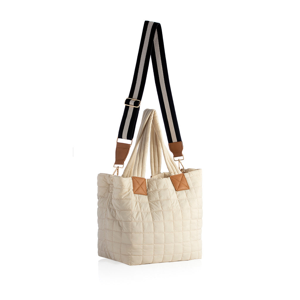 Ezra Ivory Tote