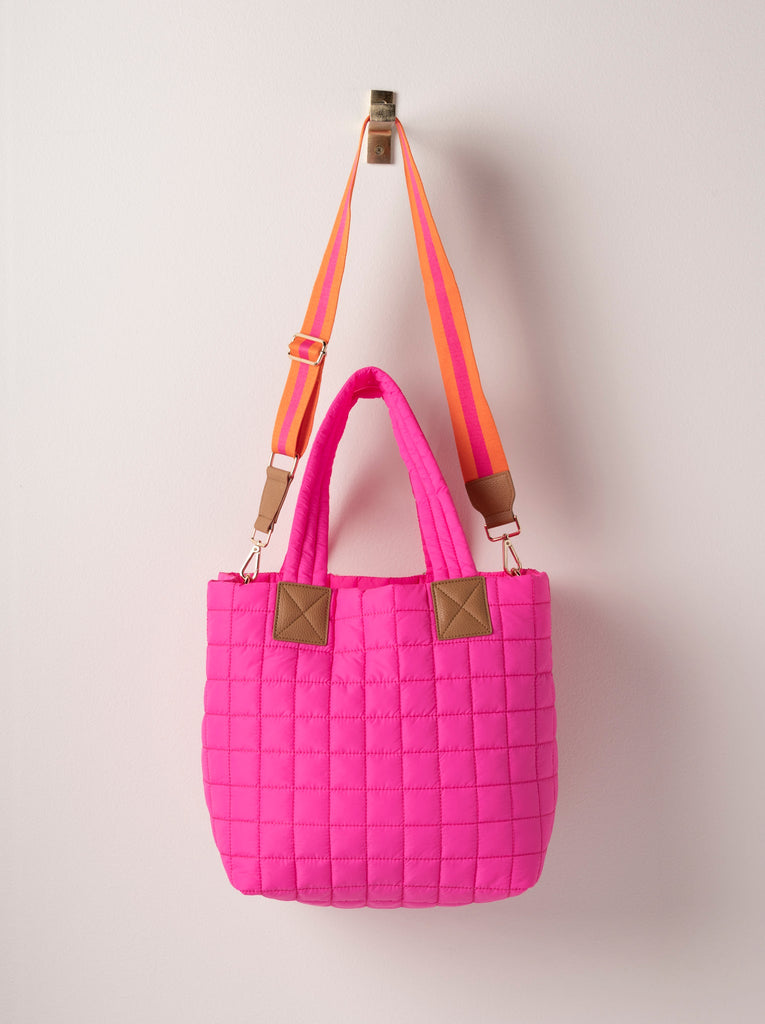 Ezra Magenta Tote