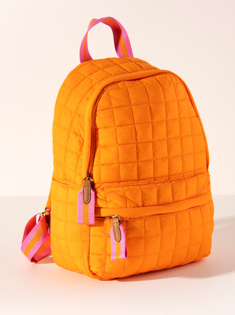 Ezra Orange Backpack Bag