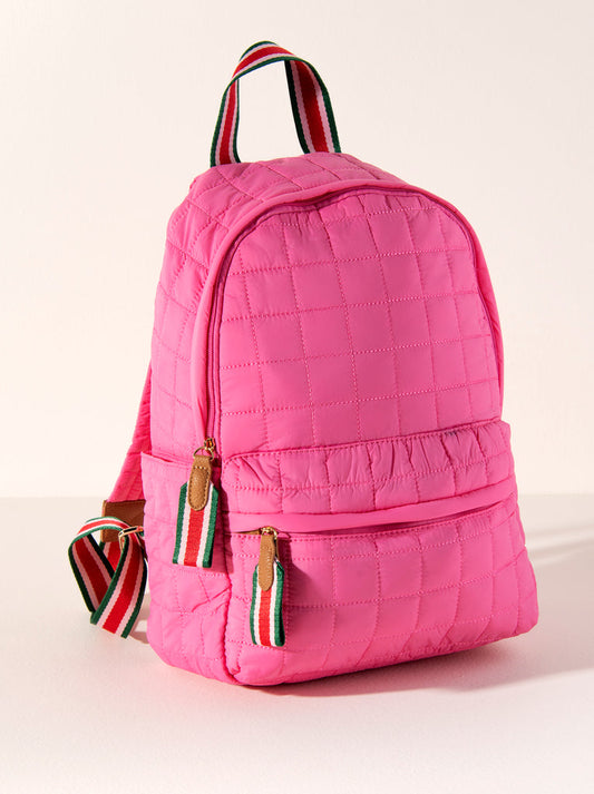 Ezra Pink Backpack Bag