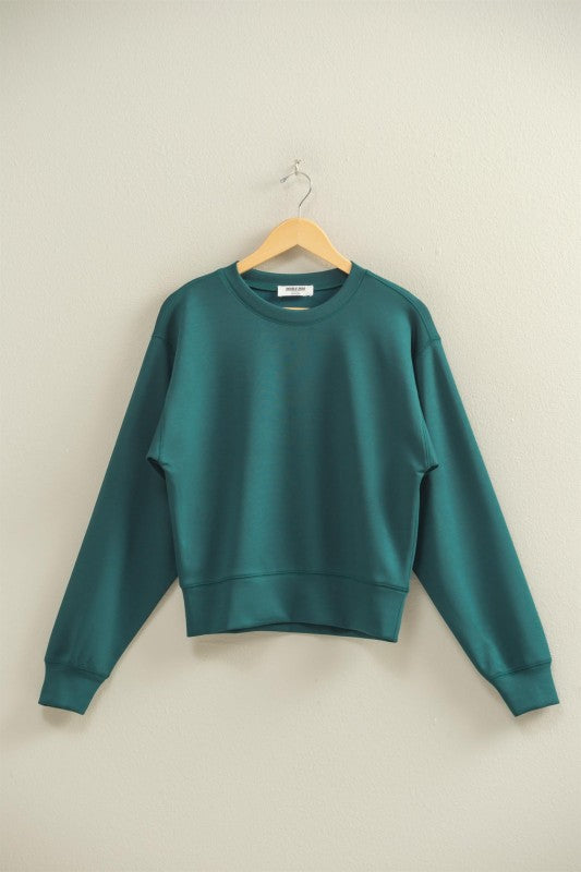 Chill Mode On Green Crew Neck