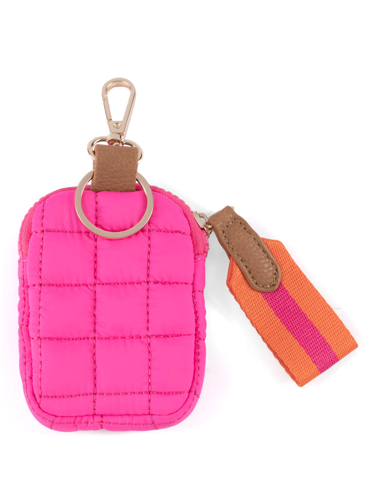 Ezra Magenta Clip-On Pouch