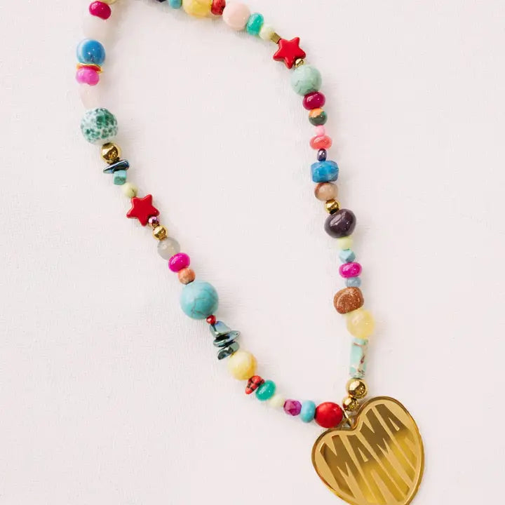 For the Moms Beaded Necklace