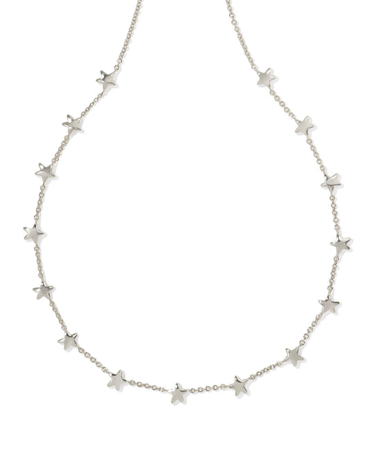Sierra Star Strand Necklace in Silver