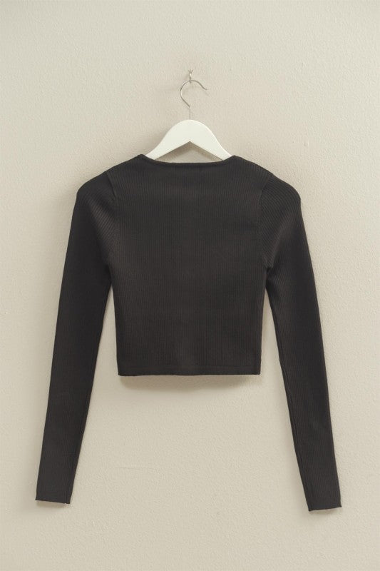 To the Point Black Top