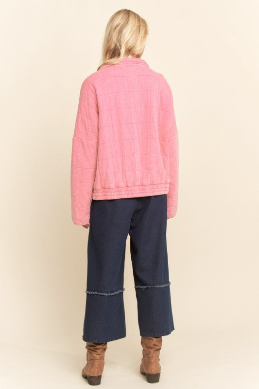 Checkmate Dusty Rose Jacket