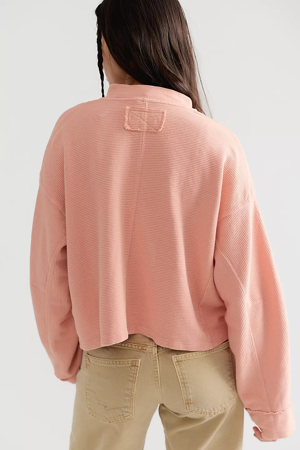 Celeste Coral Pink Quarter Zip