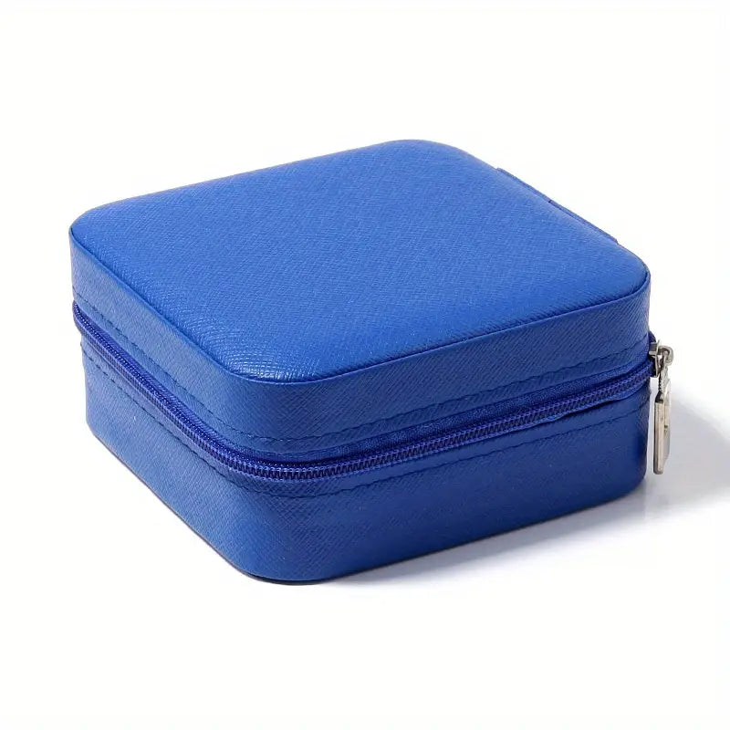 Travel Royal Blue Small Jewelry Box