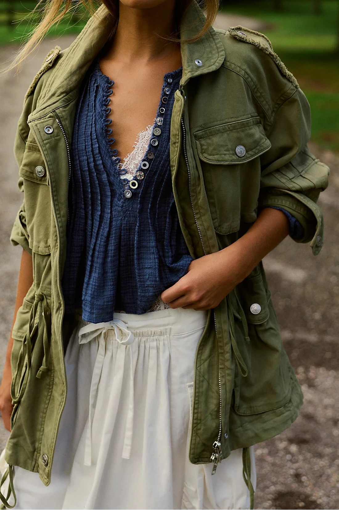 Marlo Surplus Olivine Jacket