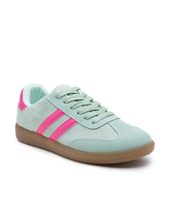 Retro Casual Green Sneakers