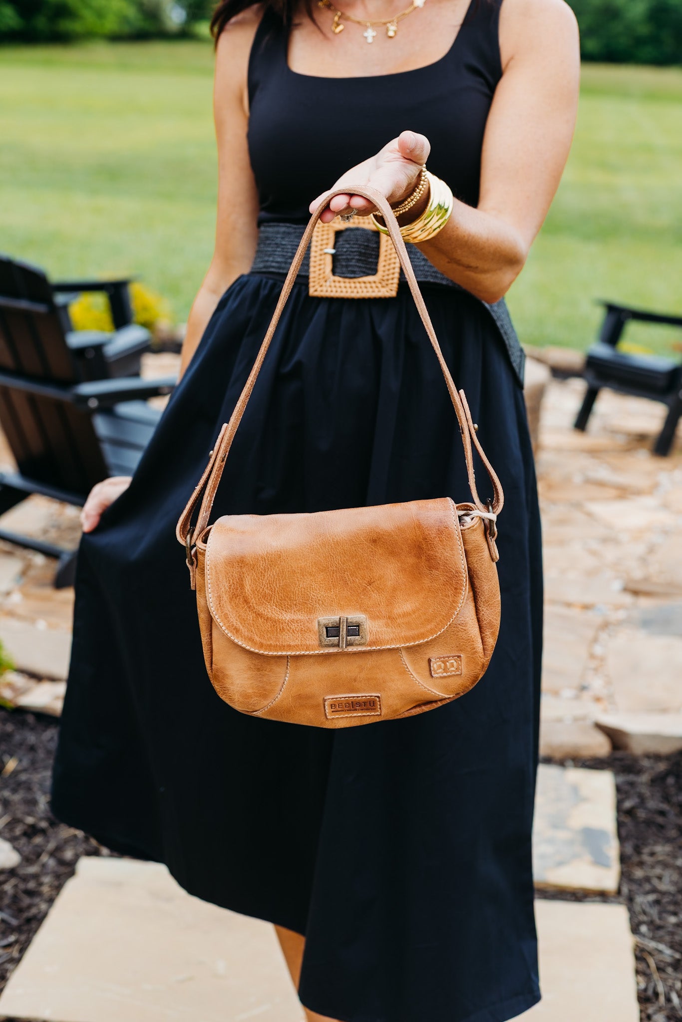 Elect Tan Rustic Handbag