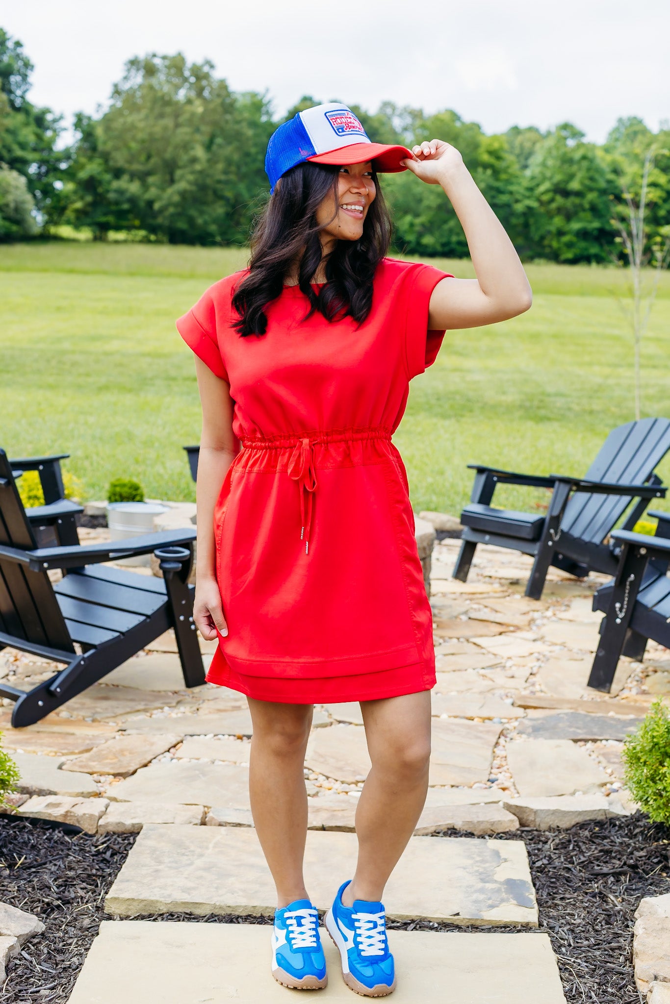 Just For Me Red Dress