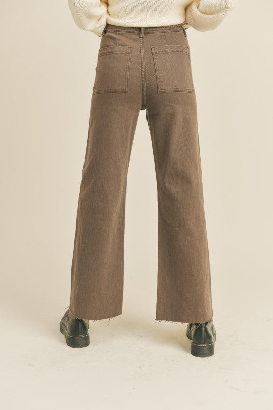 Wide Horizons Brown Pants