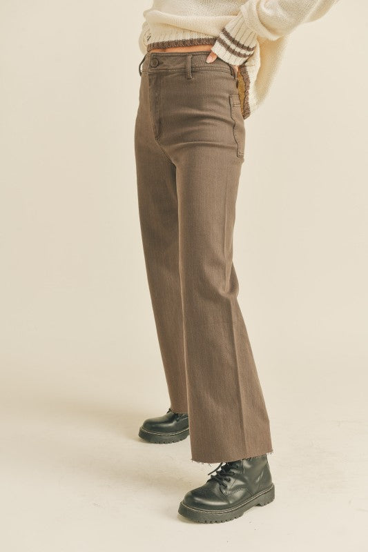 Wide Horizons Brown Pants