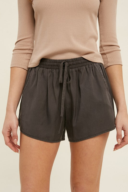 Slay the Day Charcoal Shorts