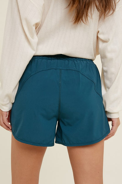 Live Fully Teal Shorts