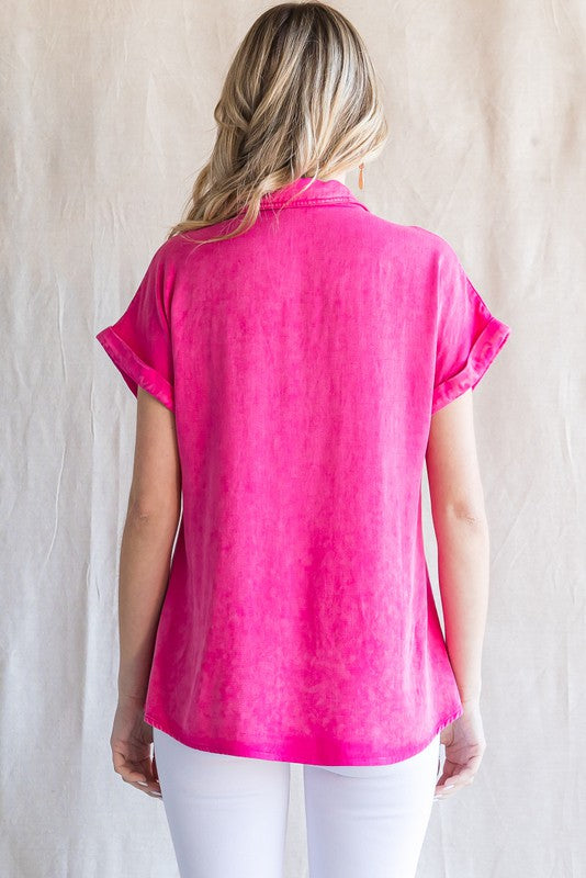 Hopeful Moments Hot Pink Top
