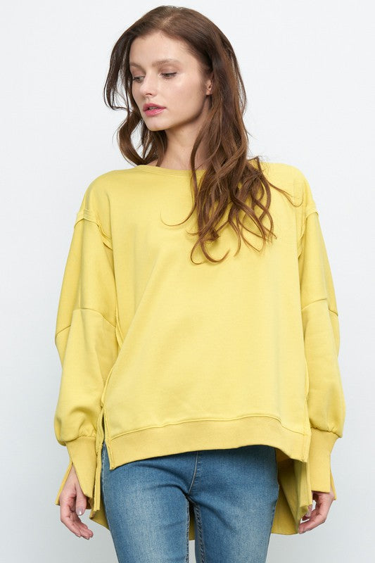 Going With You Dijon Top