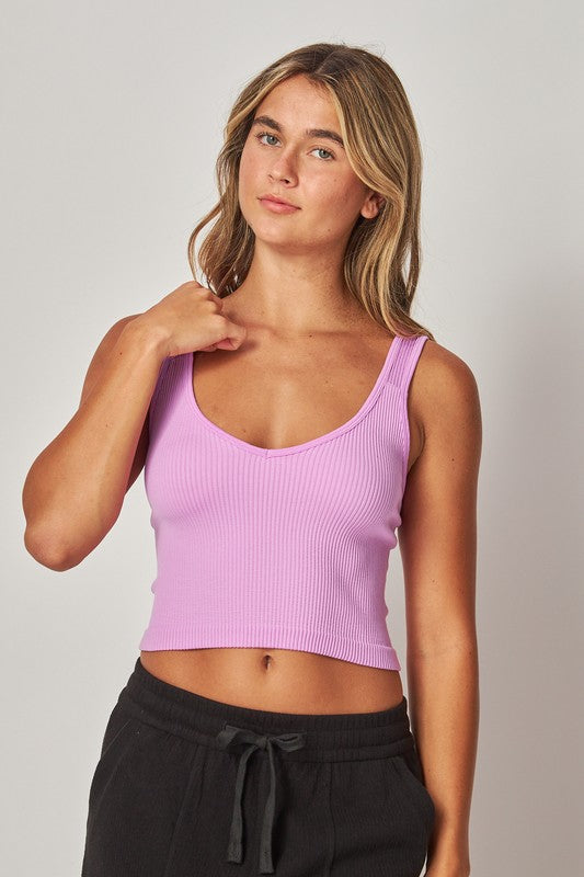 Pure Motion Lilac Top