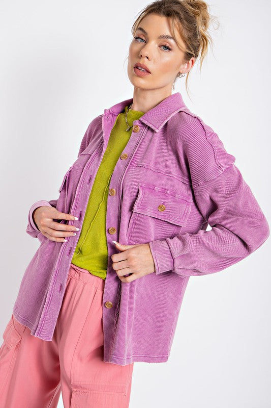 Same Energy Orchid Top