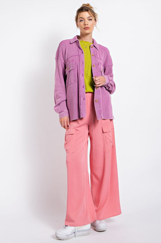 Same Energy Orchid Top