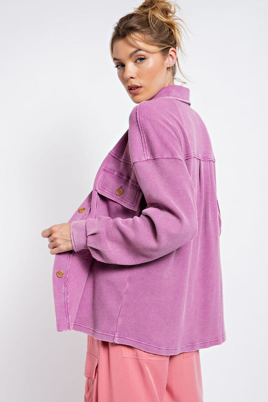 Same Energy Orchid Top
