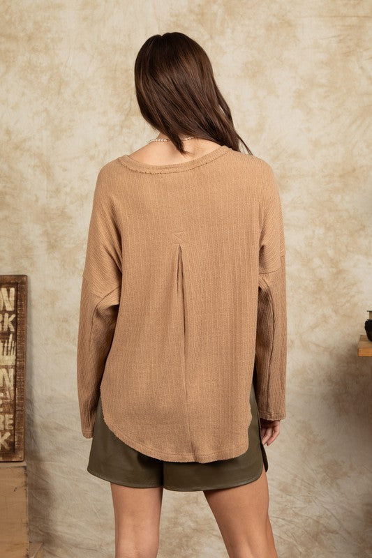 Never Let You Go Mocha Top