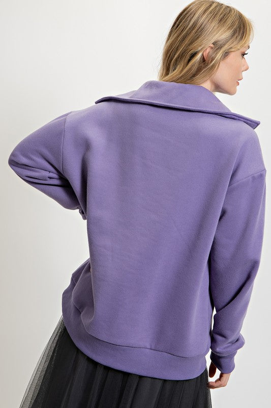 Home For The Weekend Lavender Sweatshirt