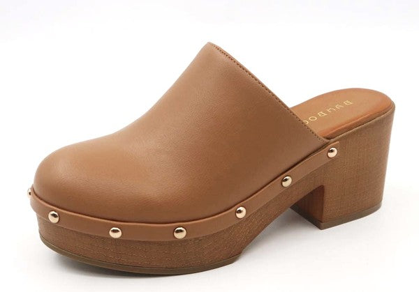 Lumber Tan Mule