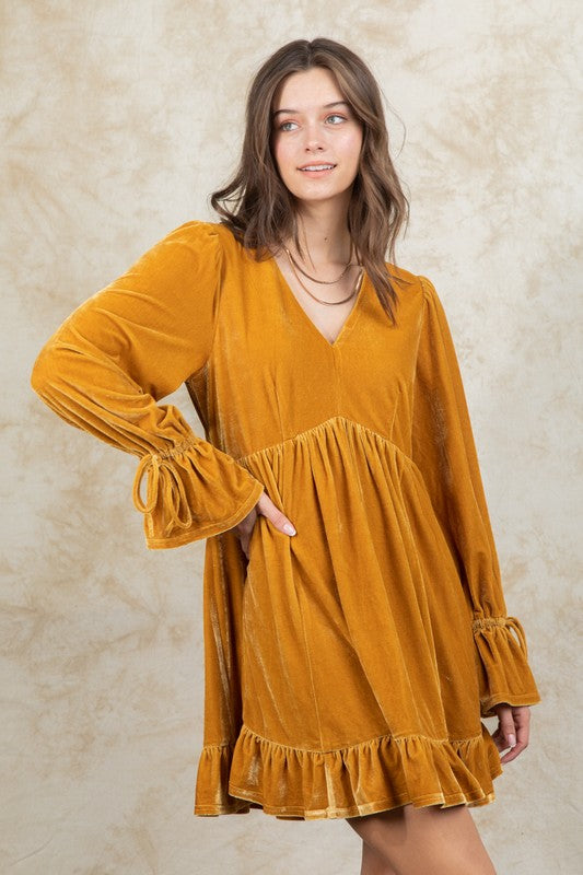 My Fun Side Gold Dress