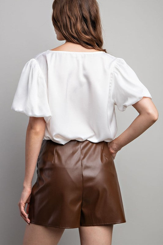 My Time To Shine Chocolate Skort