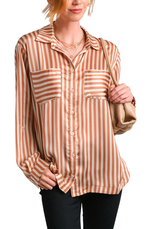 Big Ambitions Dusty Rose Top