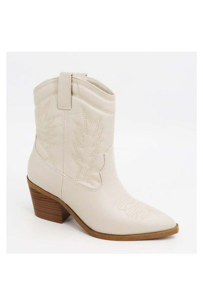 Mindful Short Sand Western Boot