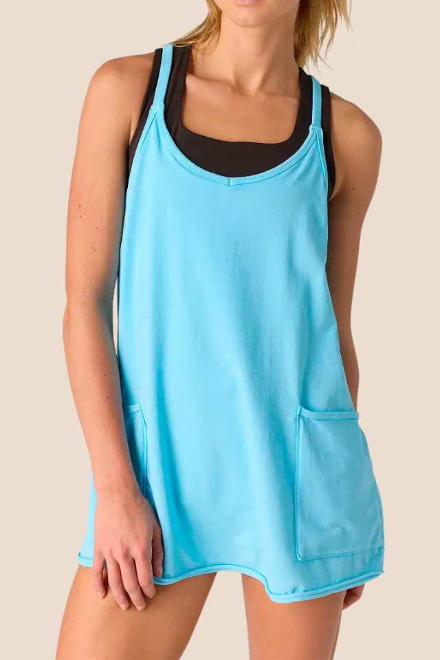Free People Movement Hot Shot Mini Bright Blue / Large