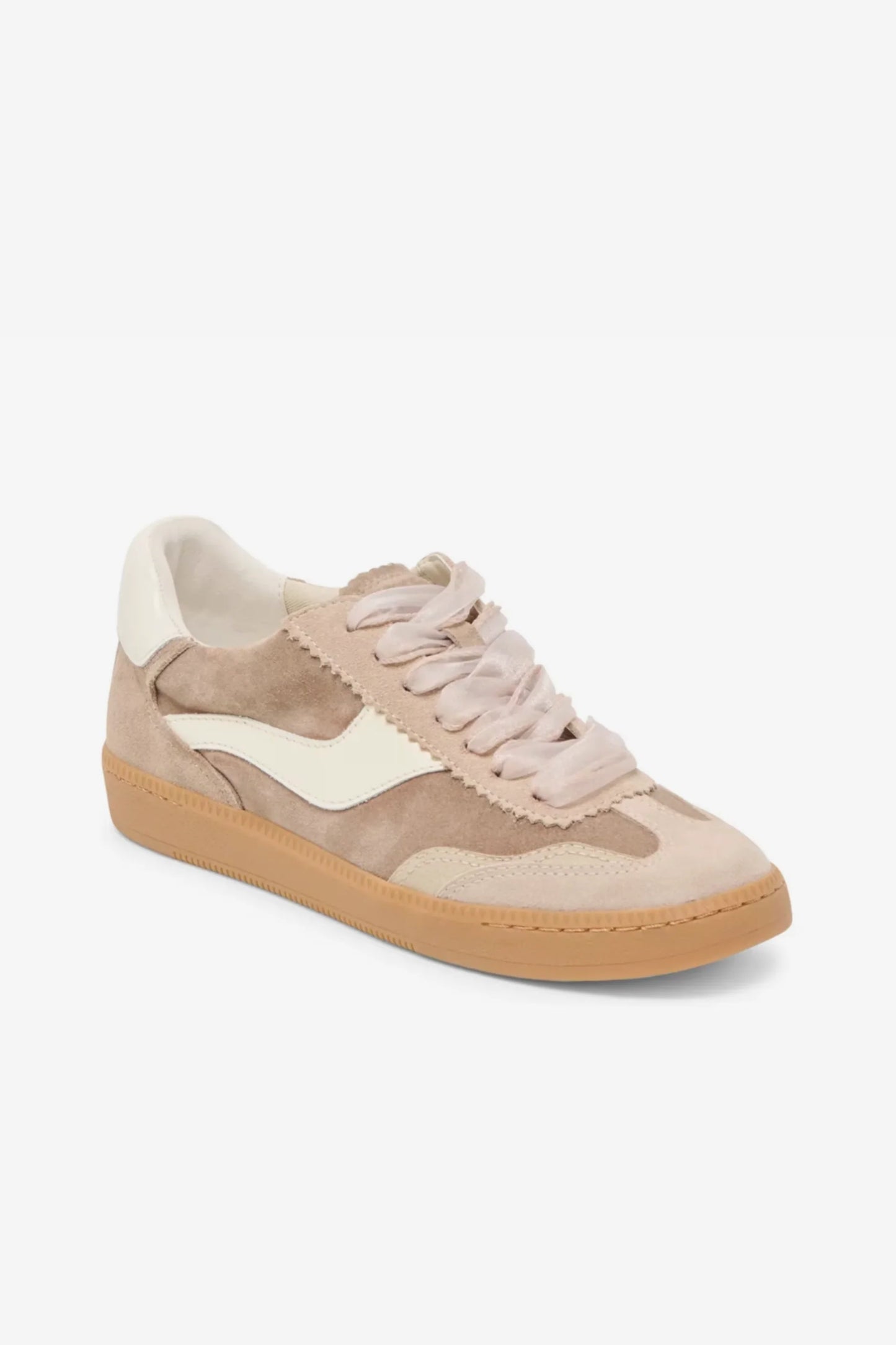 Notice Dark Taupe Suede Sneakers