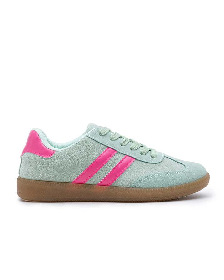 Retro Casual Green Sneakers