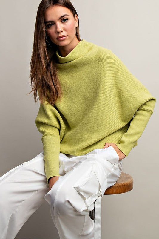 Never Far Avocado Sweater