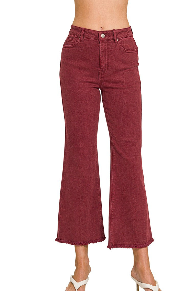 Tell Me This Burgundy Pants