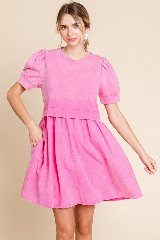 Take Your Lead Pink Dress