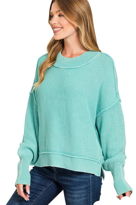 Last Call Mint Sweater