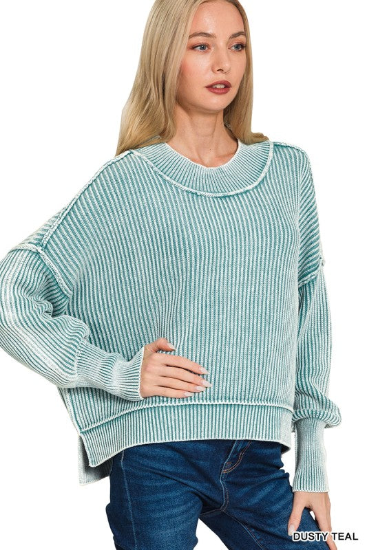 Last Call Blue Sweater
