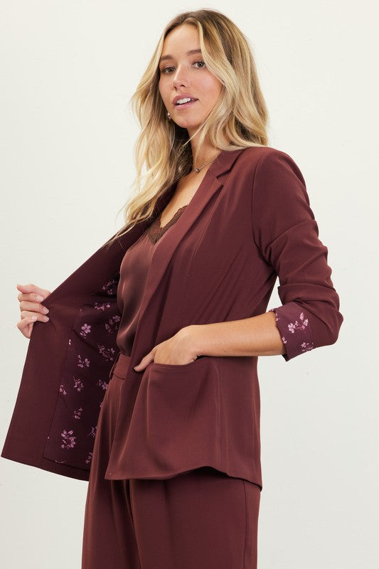 Lula Chocolate Blazer