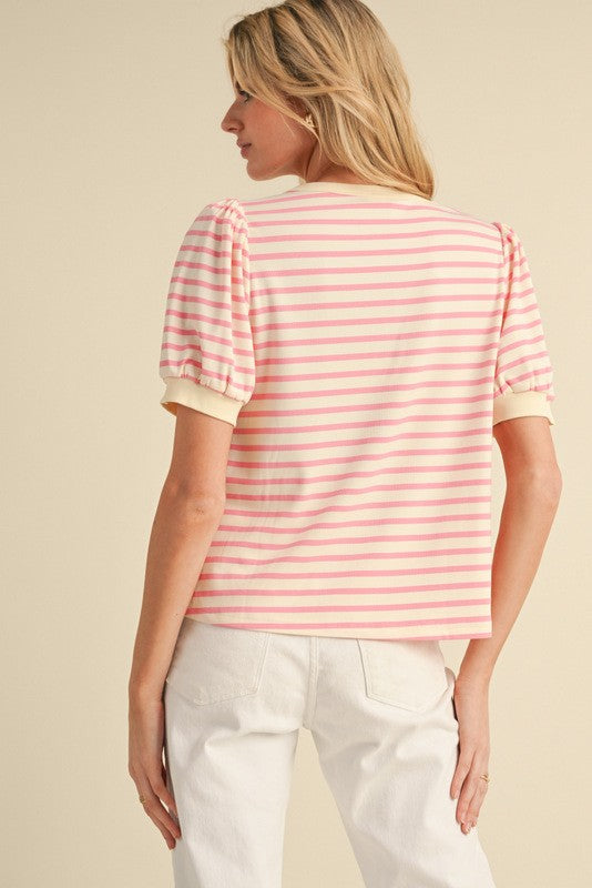 Horizons Ahead Pink Top
