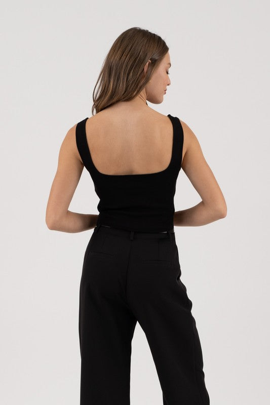 Tell Me More Black Top