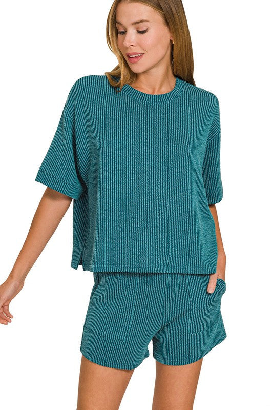 Timeless Comfort Teal Set