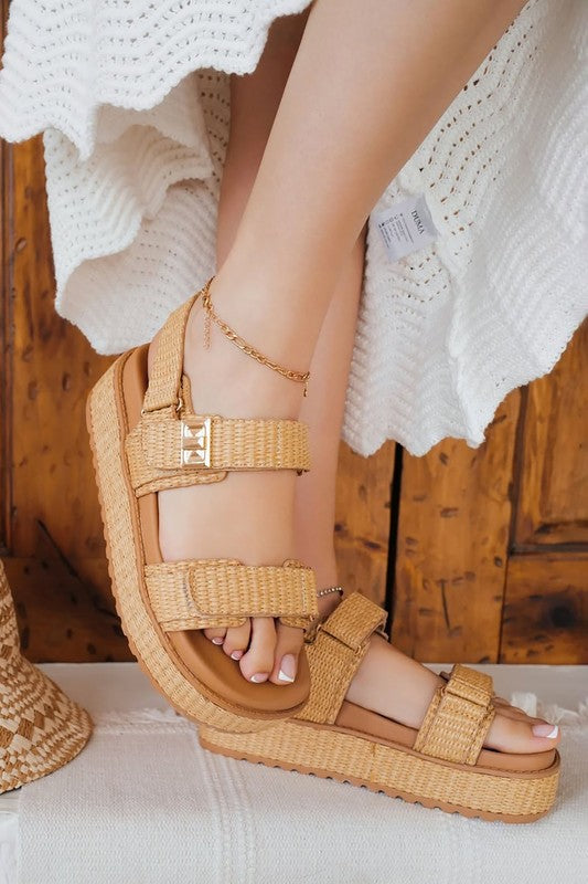 Along the Shore Platform Sandal