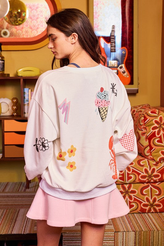 Pop of Joy Sweatshirt