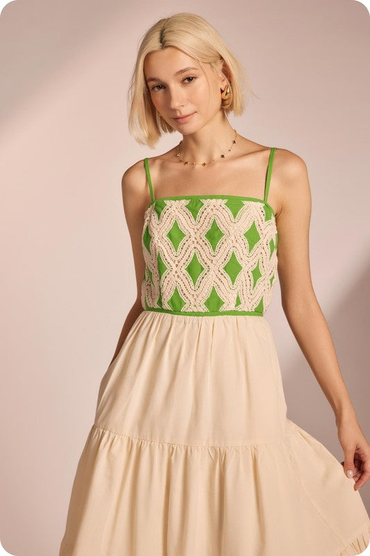 Vibrant Green Dress