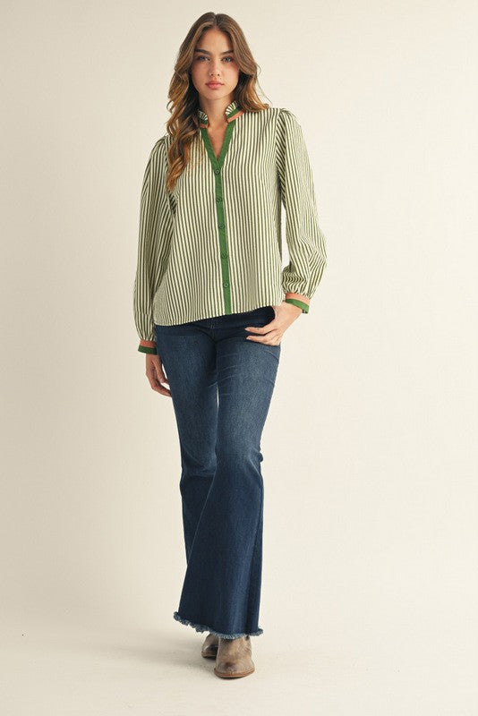 Don’t Doubt Me Olive Top