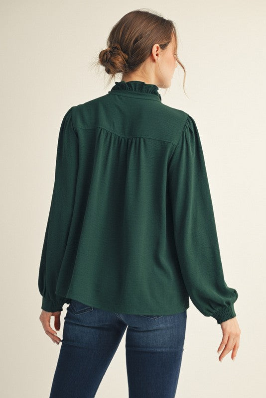 Eternal Style Hunter Green Top